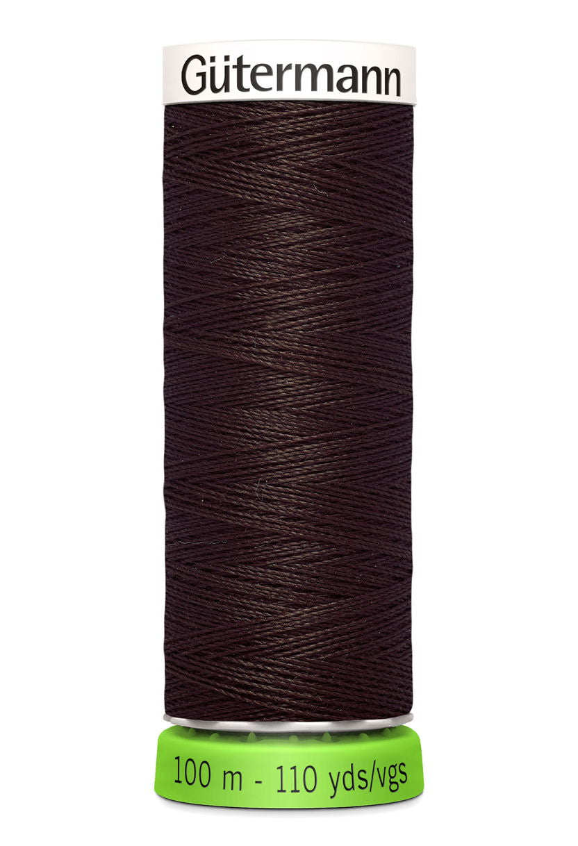 723860-696 - GUTERMANN rPET SEW ALL THREAD 100m 696 DK BROWN