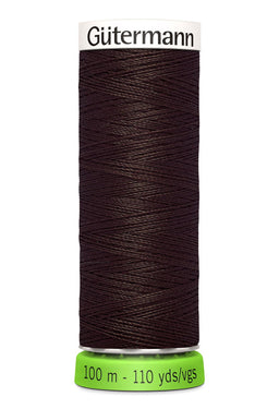 723860-696 - GUTERMANN rPET SEW ALL THREAD 100m 696 DK BROWN