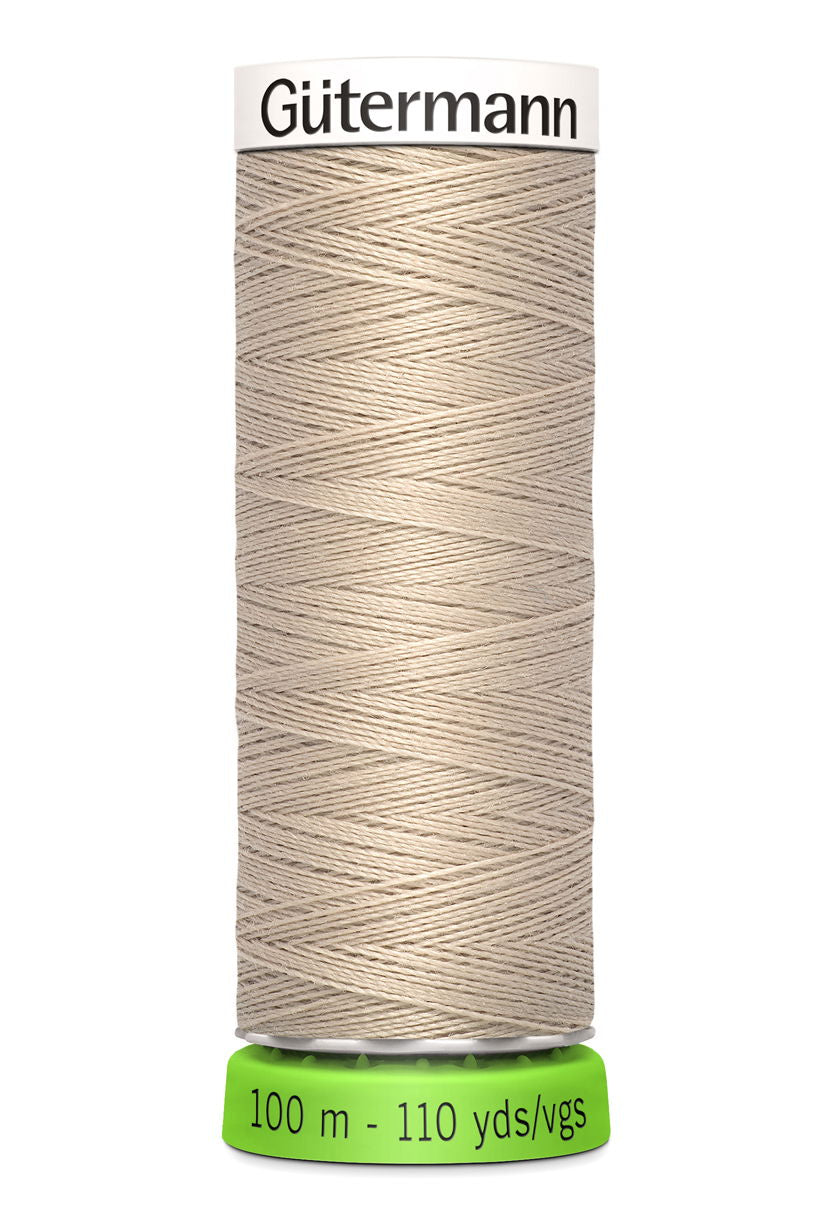 723860-722 - GUTERMANN rPET SEW ALL THREAD 100m 722 LT FAWN