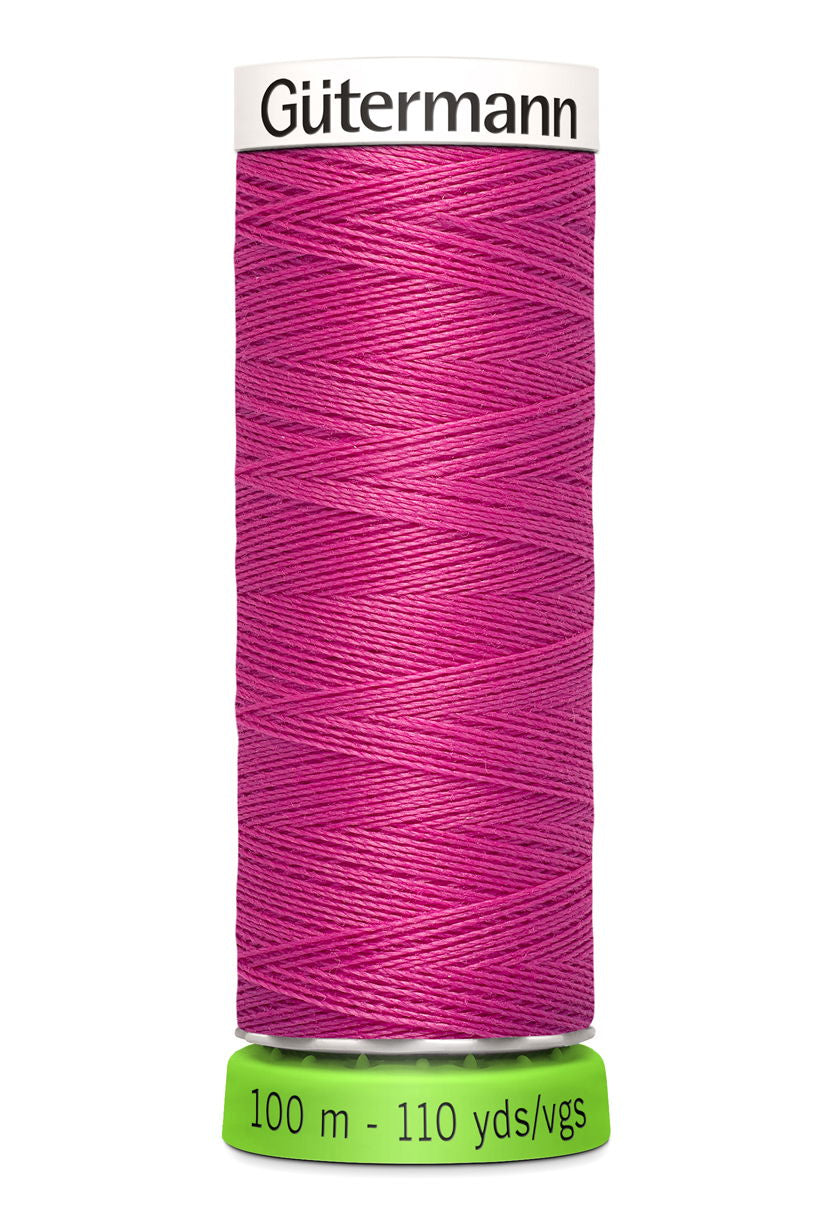 723860-733 - GUTERMANN rPET SEW ALL THREAD 100m 733 VIOLET PINK