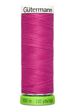 723860-733 - GUTERMANN rPET SEW ALL THREAD 100m 733 VIOLET PINK