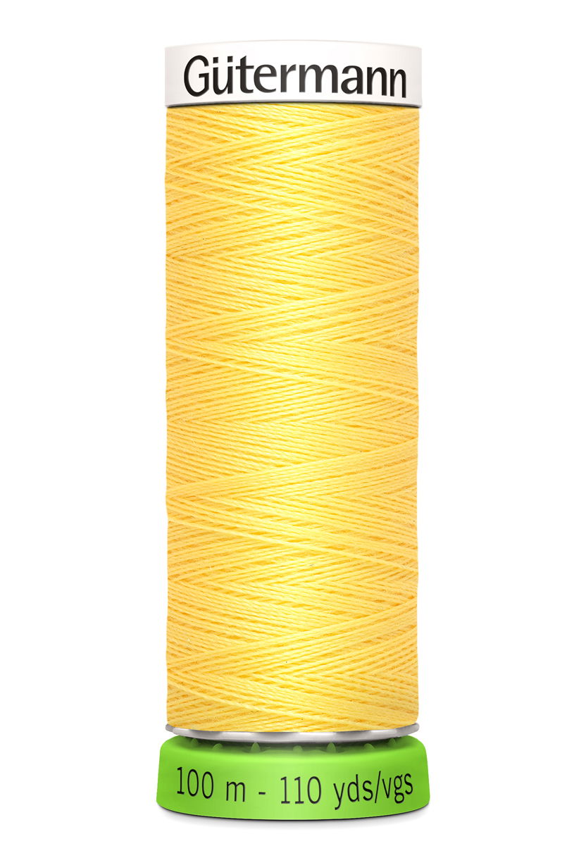 723860-852 - GUTERMANN rPET SEW ALL THREAD 100m 852 LEMON