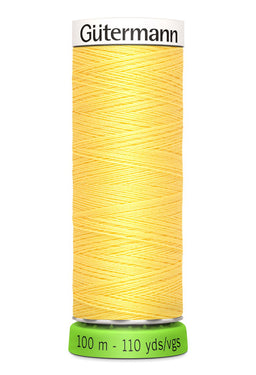 723860-852 - GUTERMANN rPET SEW ALL THREAD 100m 852 LEMON