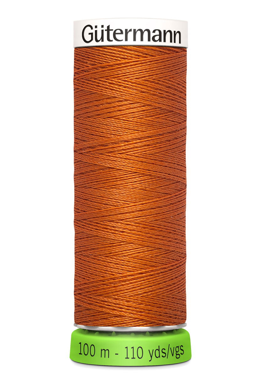 723860-982 - GUTERMANN rPET SEW ALL THREAD 100m 982 BURNT ORANGE