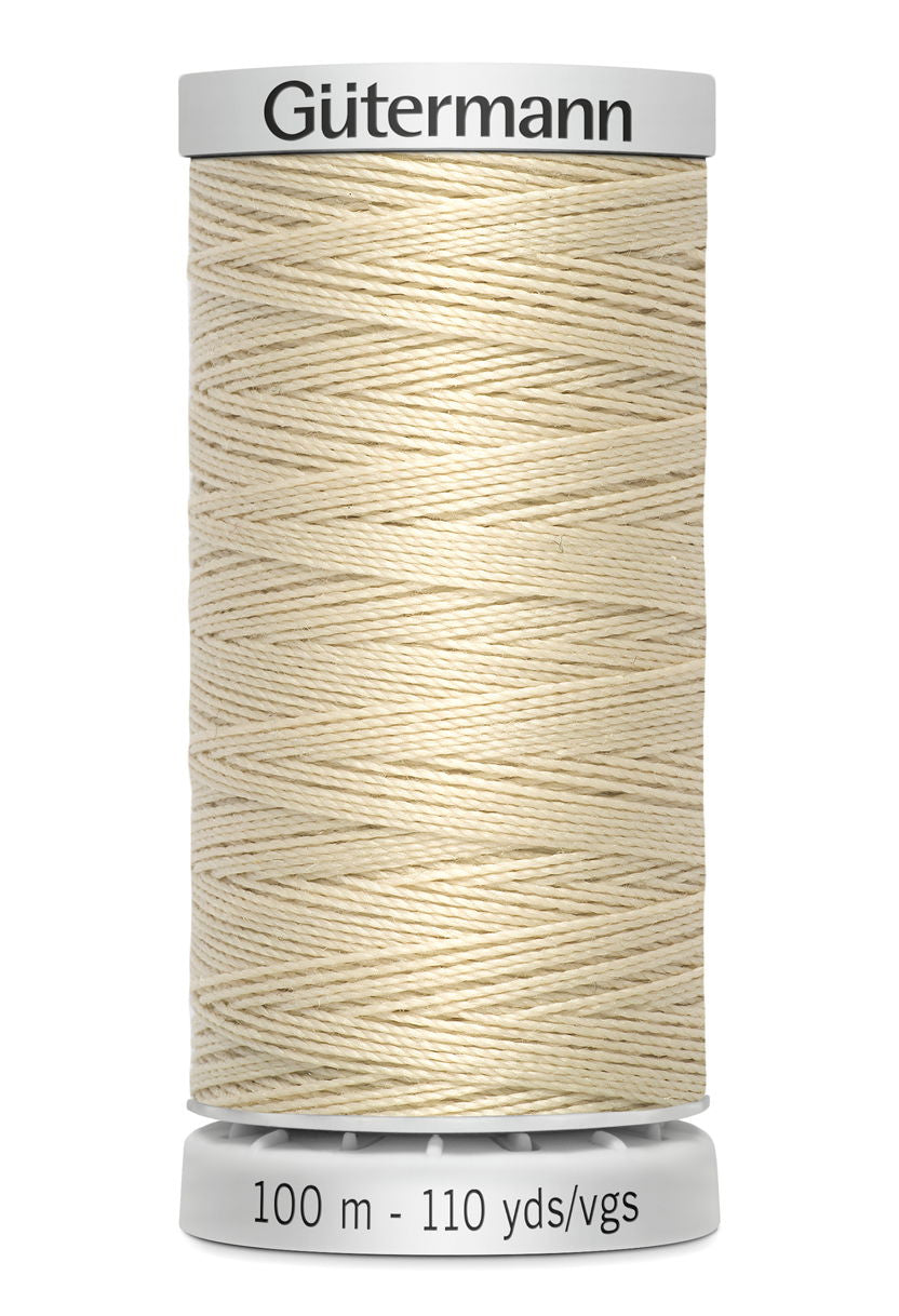 724033-414 - GUTERMANN EXTRA STRONG THREAD 100m 414  CREAM