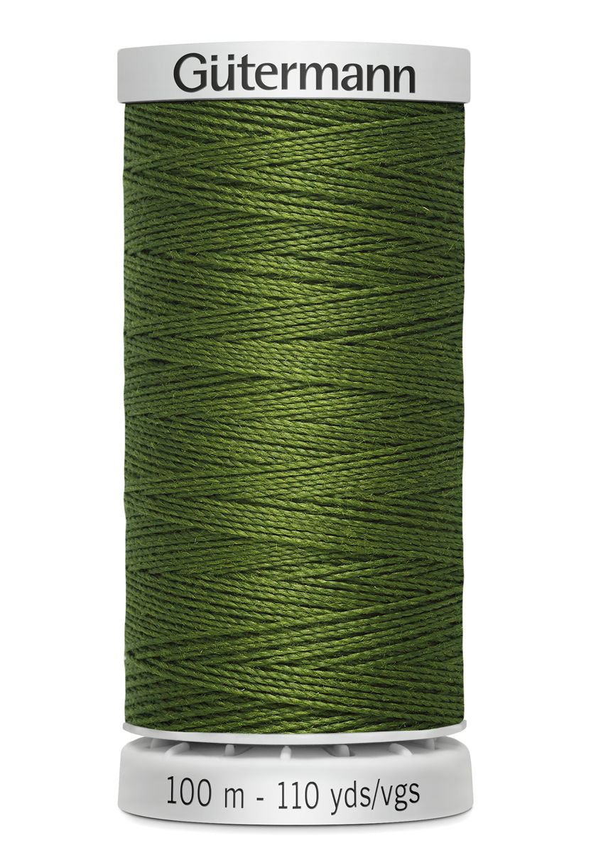 724033-585 - GUTERMANN EXTRA STRONG THREAD 100m  585 DARK GREEN