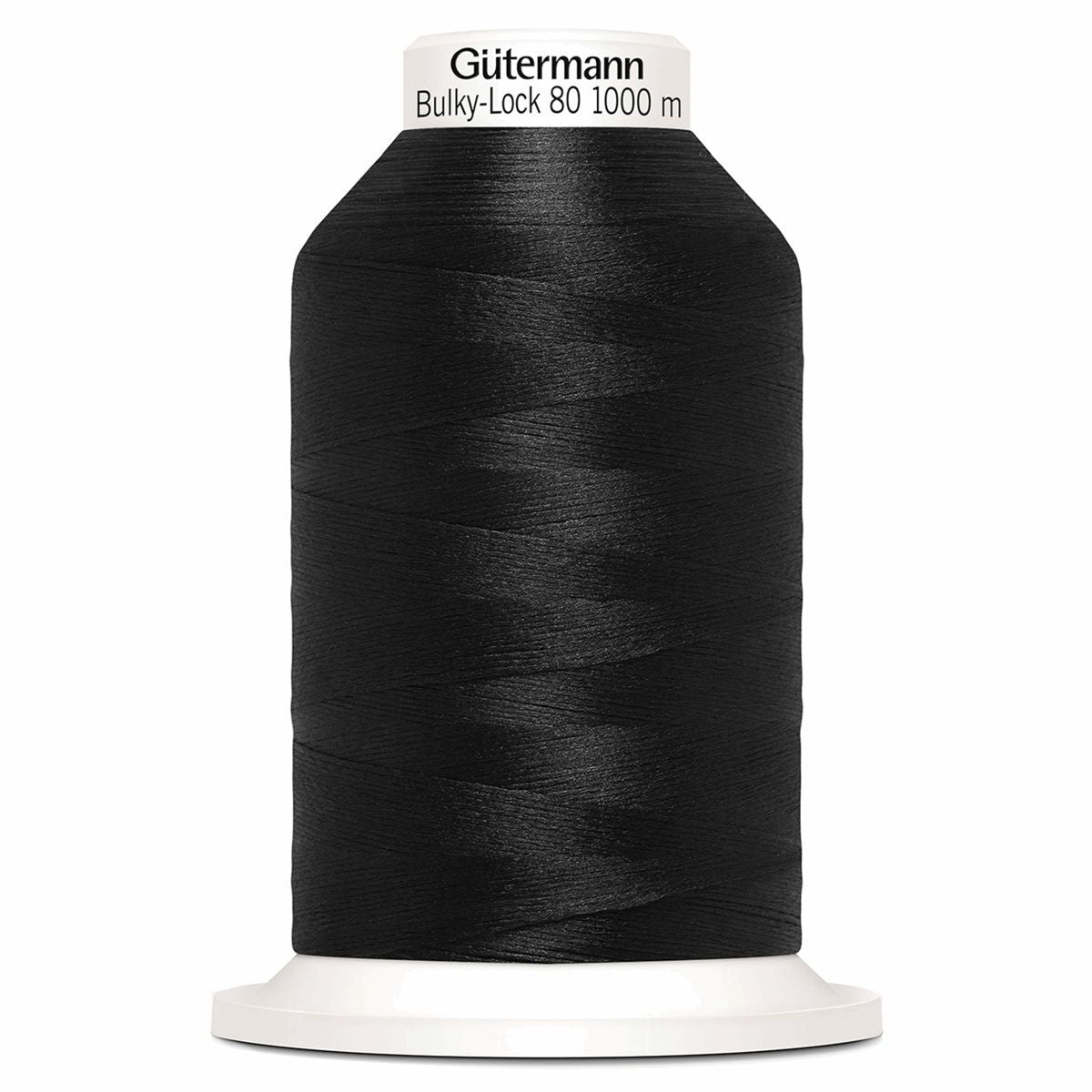 730808-000 - GMAN BULKY-LOCK 80 1000m COL 000 BLACK