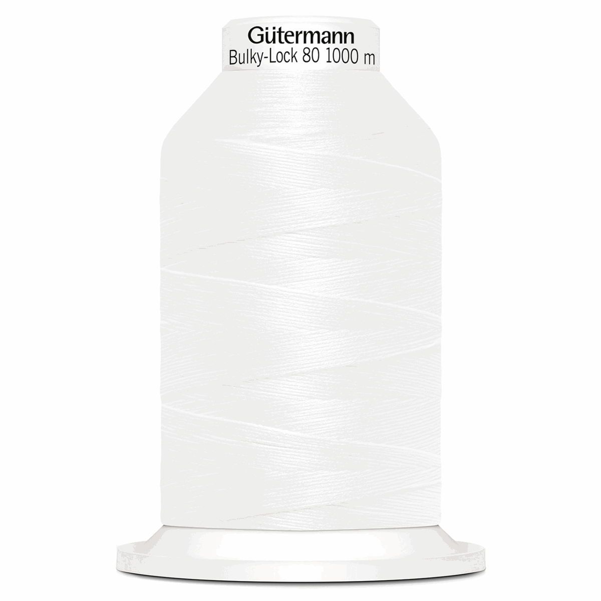 730808-800 - GMAN BULKY-LOCK 80 1000m COL 800 WHITE