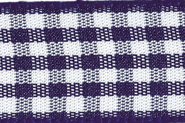 7391-10-13 - BERISFORD POLY GINGHAM 10mm 13 NAVY