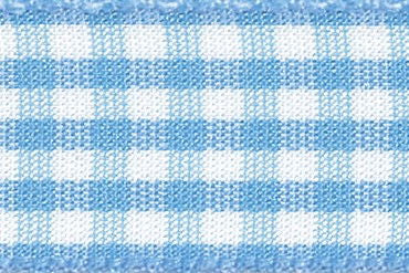 7391-25-3 - BERISFORD POLY GINGHAM 25mm 3 SKY