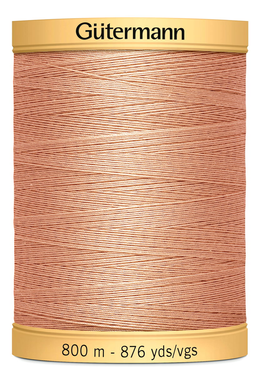 743933-1938 - GUTERMANN NATURAL COTTON THREAD 800m 1938 PEACH