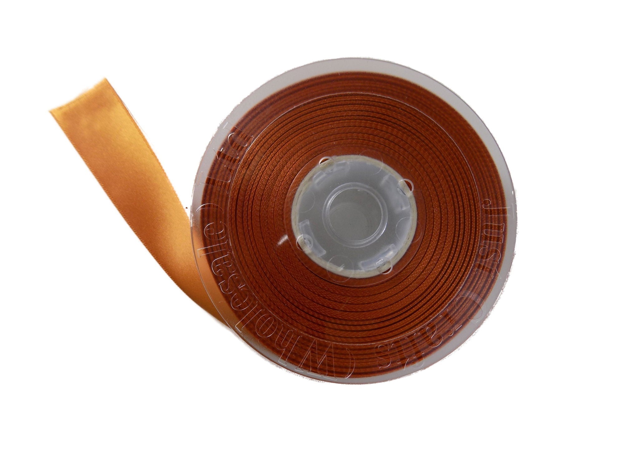 DS6-743 - DOUBLE SATIN RIBBON 6mm 743 GINGER