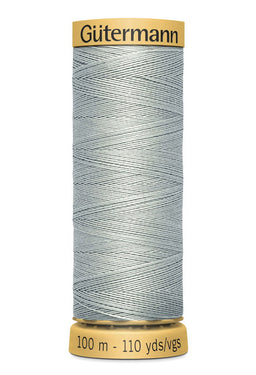 744484-1007 - GUTERMANN NATURAL COTTON THREAD 100m 1007 ANTIQUE SILVER