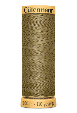 744484-1025 - GUTERMANN NATURAL COTTON THREAD 100m 1025 LIGHT BROWN