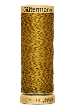 744484-1056 - GUTERMANN NATURAL COTTON THREAD 100m 1056 OLD GOLD