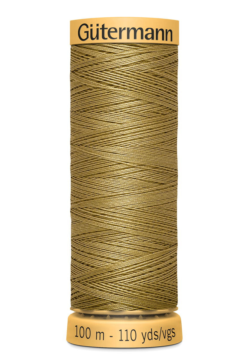 744484-1136 - GUTERMANN NATURAL COTTON THREAD 100m 1136 TAN