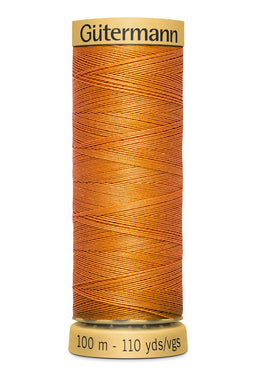 744484-1576 - GUTERMANN NATURAL COTTON THREAD 100m 1576 TANGERINE