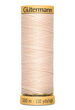 744484-1829 - GUTERMANN NATURAL COTTON THREAD 100m 1829 LIGHT MOONLIGHT