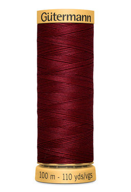 744484-2433 - GUTERMANN NATURAL COTTON THREAD 100m 2433 CARDINAL