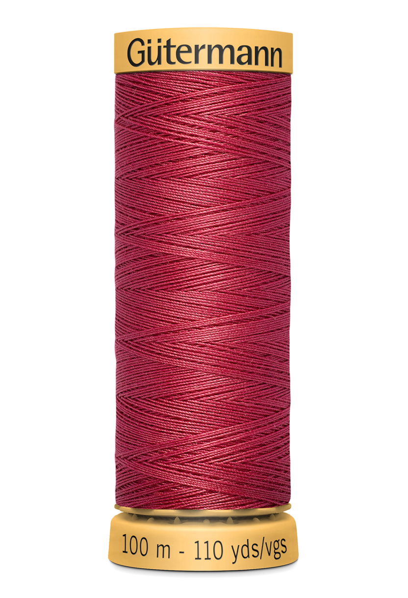 744484-2454 - GUTERMANN NATURAL COTTON THREAD 100m 2454 LA ROSA