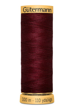 744484-2833 - GUTERMANN NATURAL COTTON THREAD 100m 2833 WINE