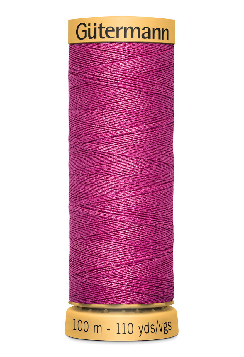 744484-2955 - GUTERMANN NATURAL COTTON THREAD 100m 2955 GARDEN ROSE