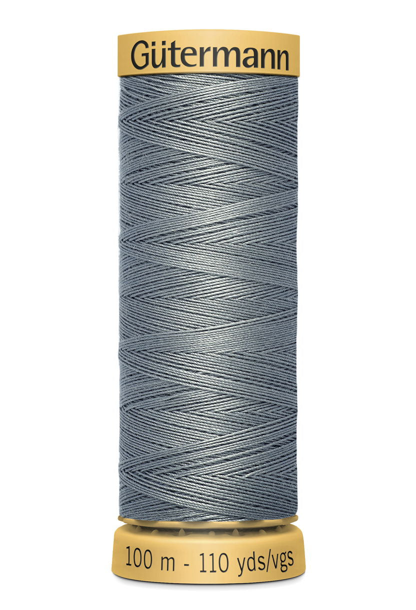 744484-305 - GUTERMANN NATURAL COTTON THREAD 100m 0305 GREY