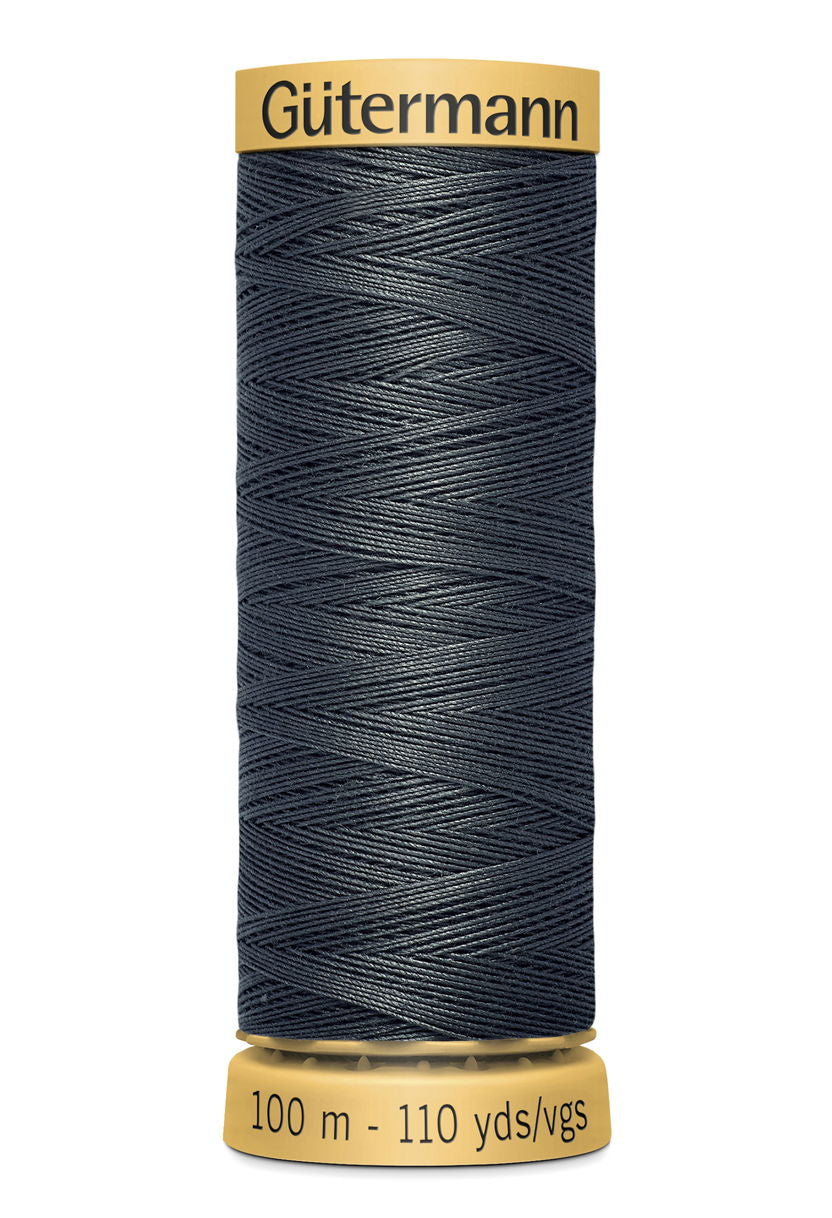 744484-4403 - GUTERMANN NATURAL COTTON THREAD 100m 4403 DARK METAL GREY