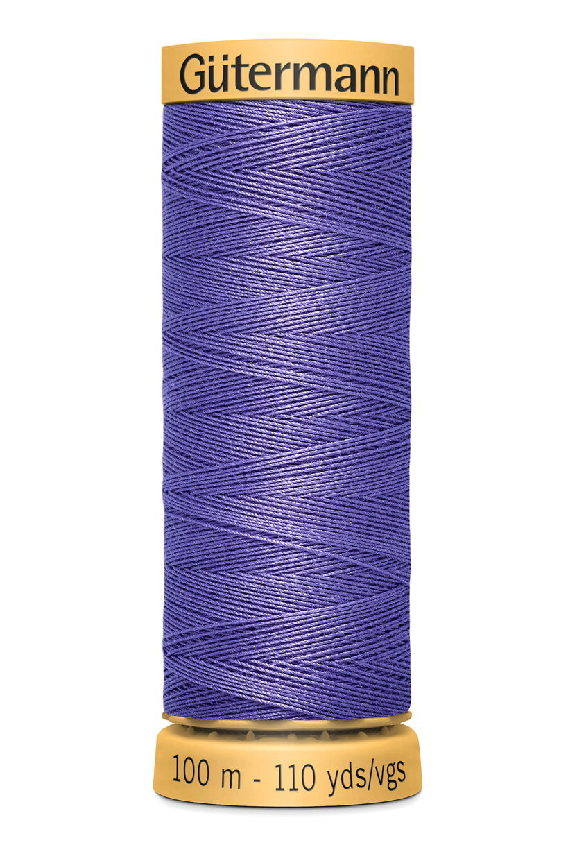 744484-4434 - GUTERMANN NATURAL COTTON THREAD 100m 4434 PURPLE