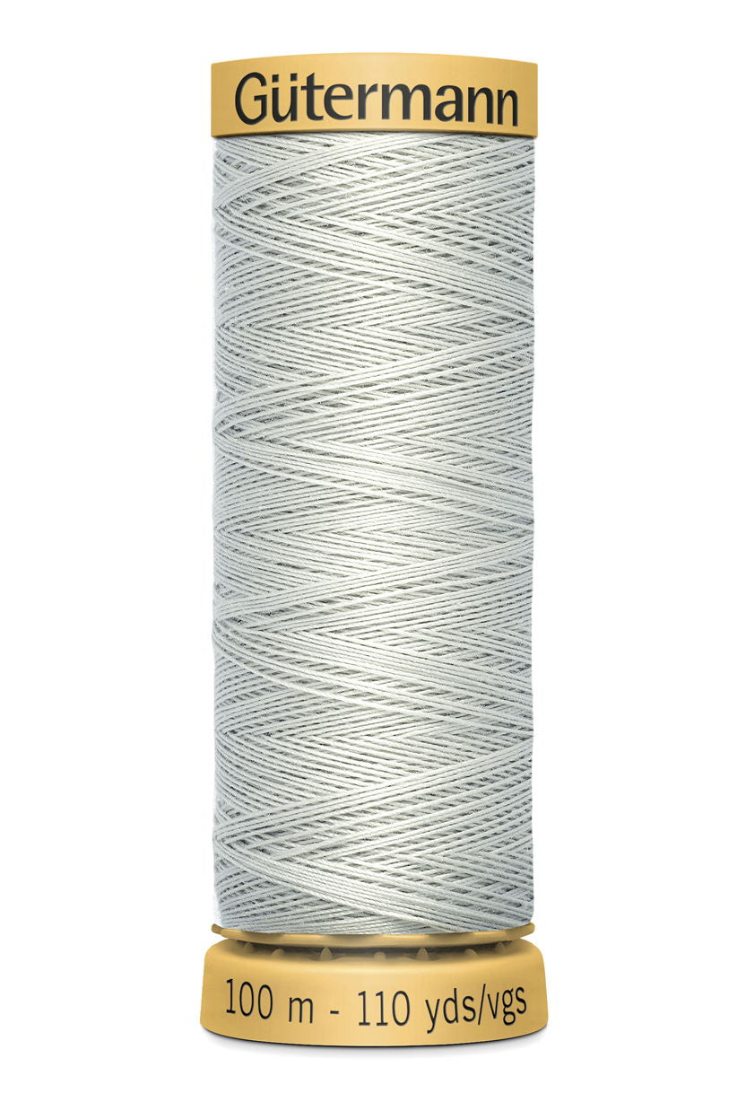 744484-4507 - GUTERMANN NATURAL COTTON THREAD 100m 4507 MILD GREY