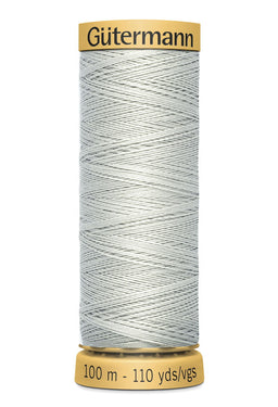 744484-4507 - GUTERMANN NATURAL COTTON THREAD 100m 4507 MILD GREY