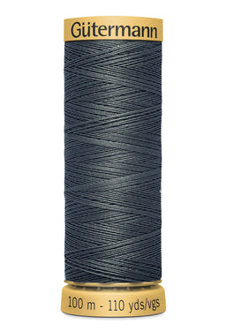 744484-5104 - GUTERMANN NATURAL COTTON THREAD 100m 5104 DARK GREY