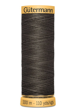 744484-513 - GUTERMANN NATURAL COTTON THREAD 100m 0513 DARK METAL GREY