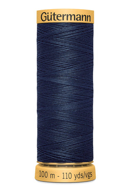 744484-5422 - GUTERMANN NATURAL COTTON THREAD 100m 5422 NAVY