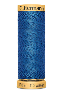 744484-5534 - GUTERMANN NATURAL COTTON THREAD 100m 5534 DARK ROYAL BLUE