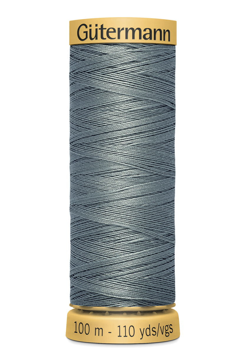 744484-5705 - GUTERMANN NATURAL COTTON THREAD 100m 5705  GREY