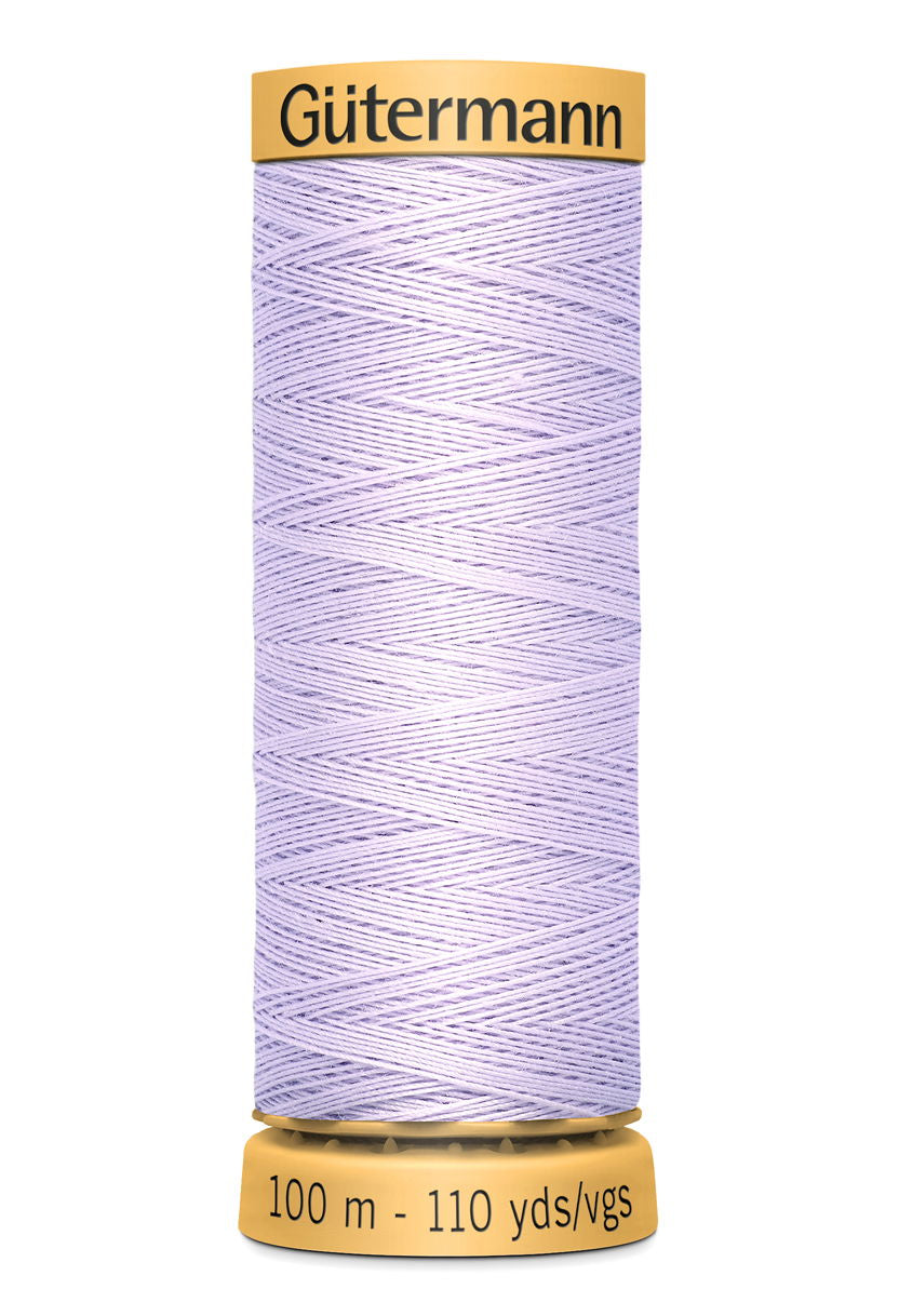 744484-6074 - GUTERMANN NATURAL COTTON THREAD 100m 6074 P. LILAC