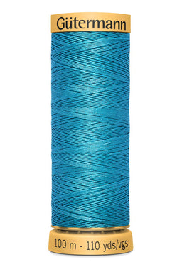744484-6745 - GUTERMANN NATURAL COTTON THREAD 100m 6745 PEACOCK