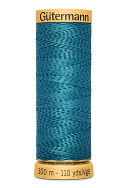 744484-6934 - GUTERMANN NATURAL COTTON THREAD 100m 6934 BLUE