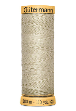 744484-718 - GUTERMANN NATURAL COTTON THREAD 100m 0718 LIGHT PETROL