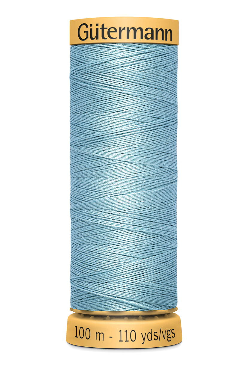 744484-7227 - GUTERMANN NATURAL COTTON THREAD 100m 7227 SKY DARK
