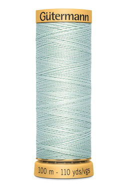 744484-7318 - GUTERMANN NATURAL COTTON THREAD 100m 7318 LIGHT GREY