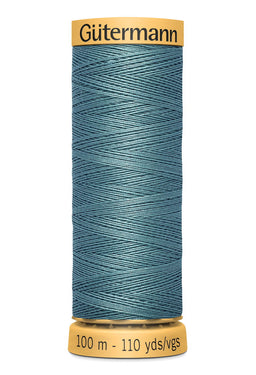 744484-7325 - GUTERMANN NATURAL COTTON THREAD 100m 7325 PETROL