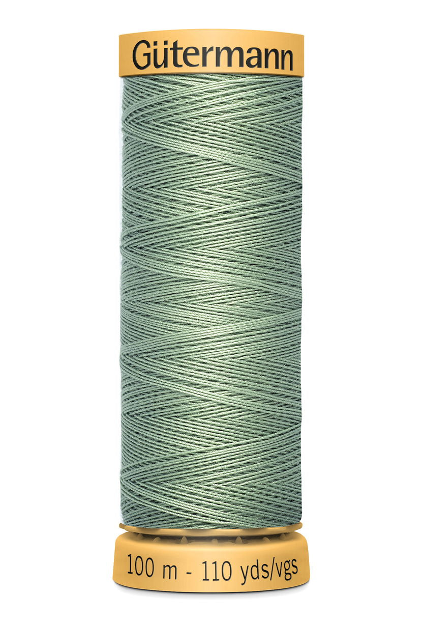 744484-8816 - GUTERMANN NATURAL COTTON THREAD 100m 8816 MID GREEN
