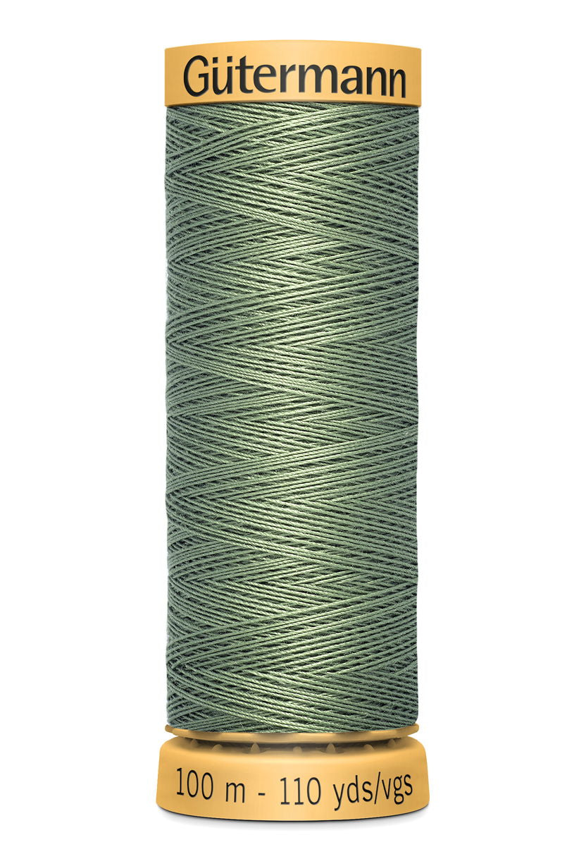 744484-9426 - GUTERMANN NATURAL COTTON THREAD 100m 9426 GREEN