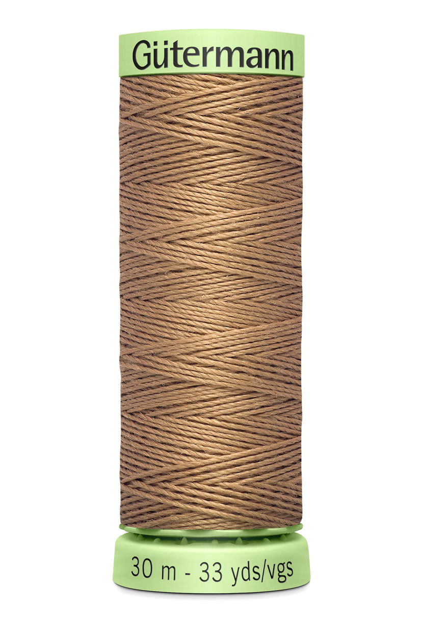 744506-139 - GUTERMANN TOP STITCH THREAD 30m 139 BROWN