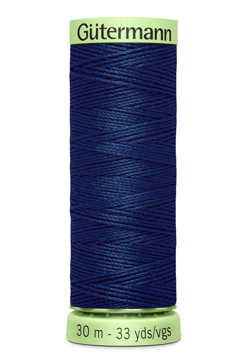 744506-13 - GUTERMANN TOP STITCH THREAD 30m 13 BLUE