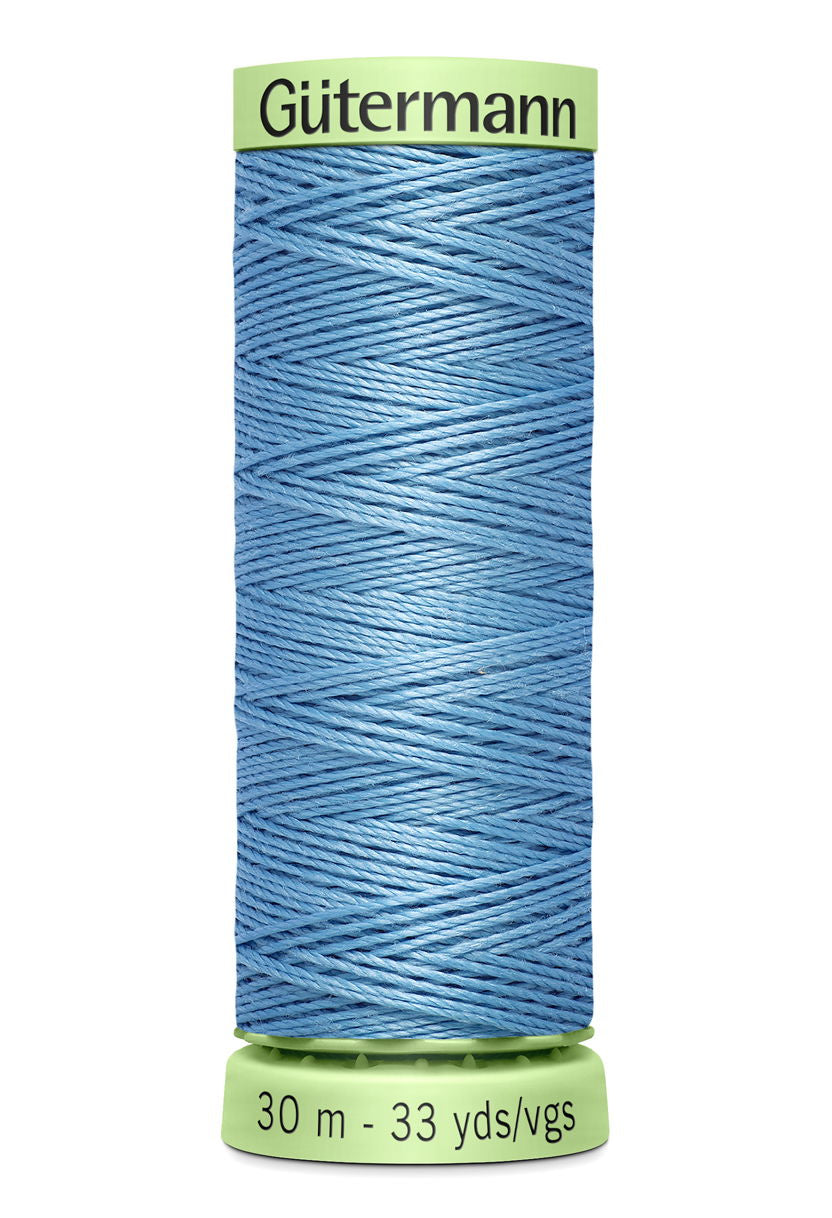 744506-143 - GUTERMANN TOP STITCH THREAD 30m 143 BLUE
