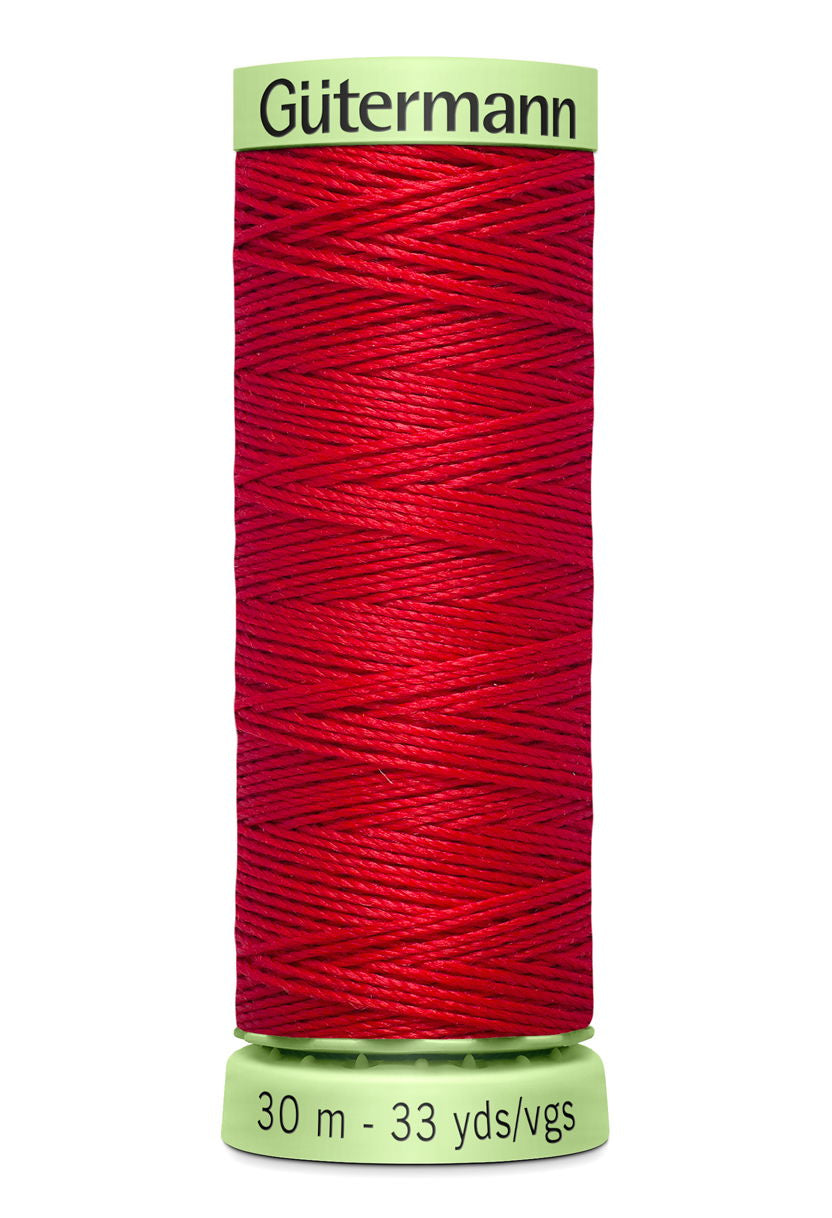 744506-156 - GUTERMANN TOP STITCH THREAD 30m 156 DEEP RED
