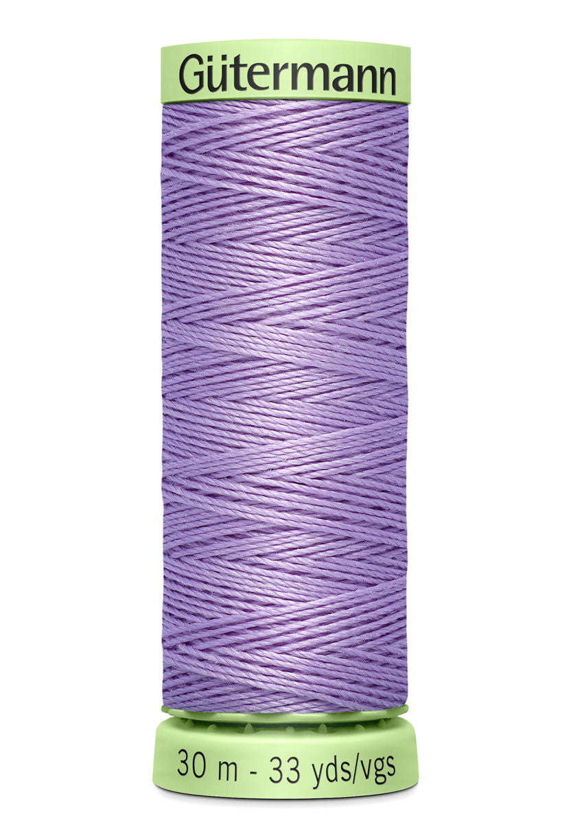 744506-158 - GUTERMANN TOP STITCH THREAD 30m 158 LIGHT PURPLE